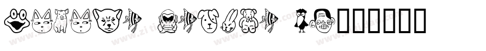 Sakabe People 01字体转换